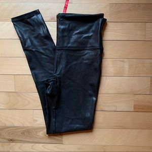Faux Leather Spanx Leggings